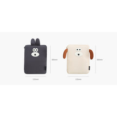 Brunch Brother iPad Tablet Bunny Puppy Pouch Sleeve Case Pencil Holder