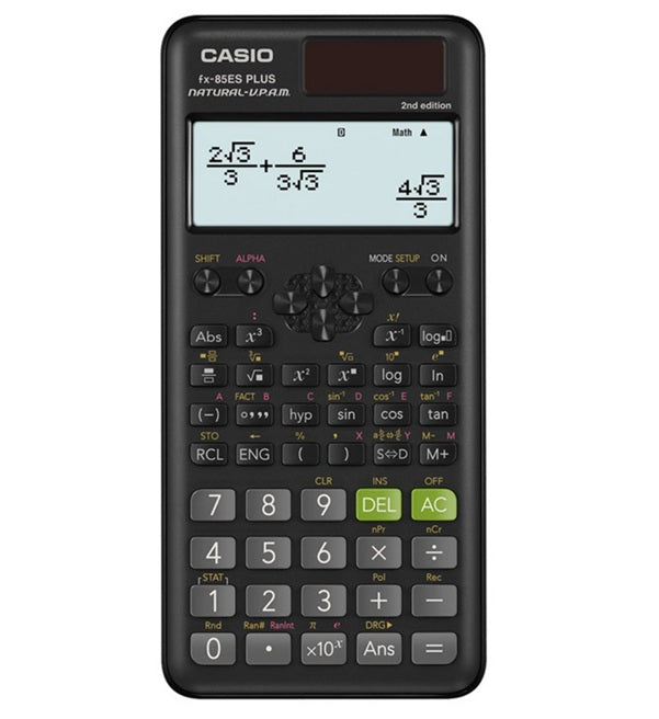 Casio FX85ES FX-85ES PLUS 2 Calculator with 252 Functions