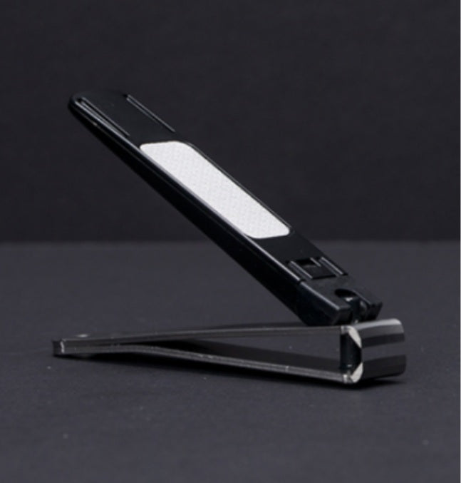 KAI Nail Clipper Medium Size Black 2pcs Made In Japan