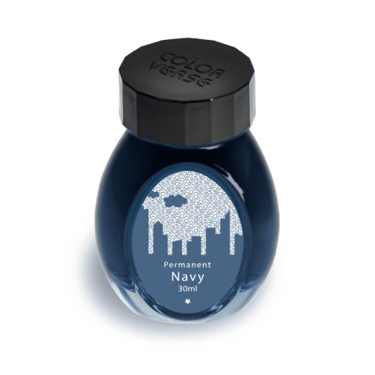 Colorverse Fountain Pen Ink Office Series Permanent Navy Color