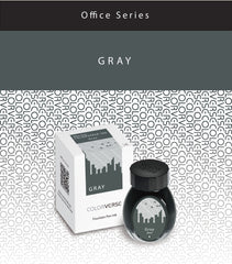 Colorverse Fountain Pen Ink Office Series Gray Color