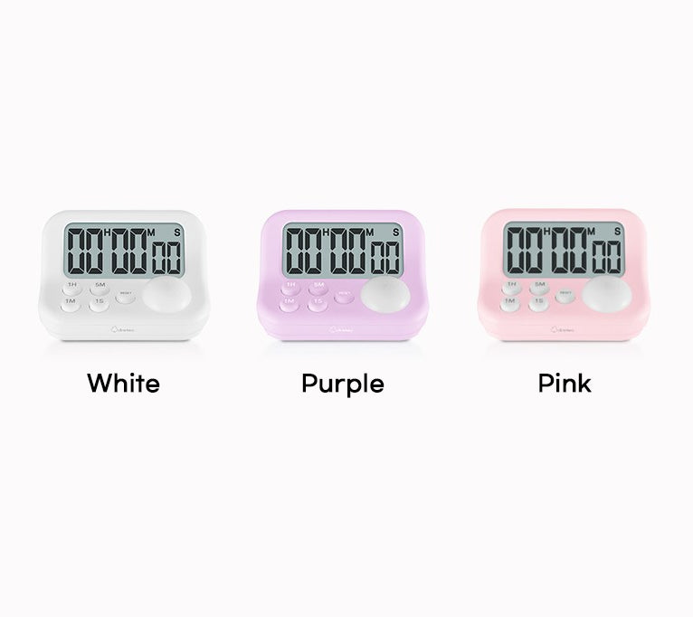 DRETEC T-606 Timer Watch Stopwatch LED Alarm Portable Clock Study Cook