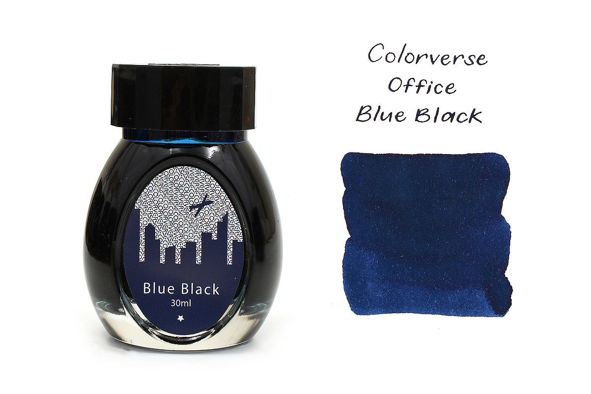 Colorverse Fountain Pen Ink Office Series Blue Black Color