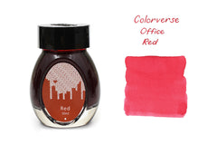 Colorverse Fountain Pen Ink Office Series Red Color