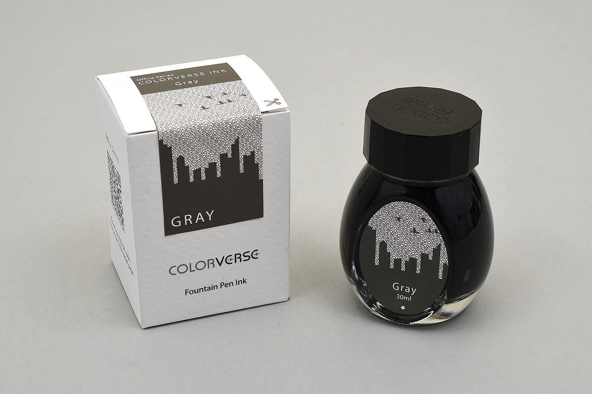 Colorverse Fountain Pen Ink Office Series Gray Color