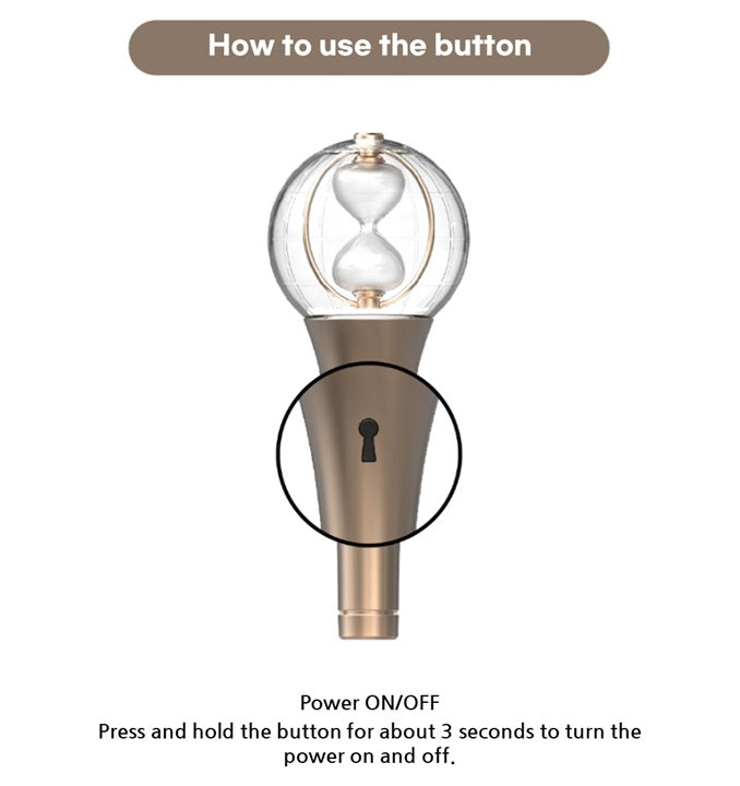 ATEEZ OFFICIAL LIGHT STICK ver.2 ATINY K-pop