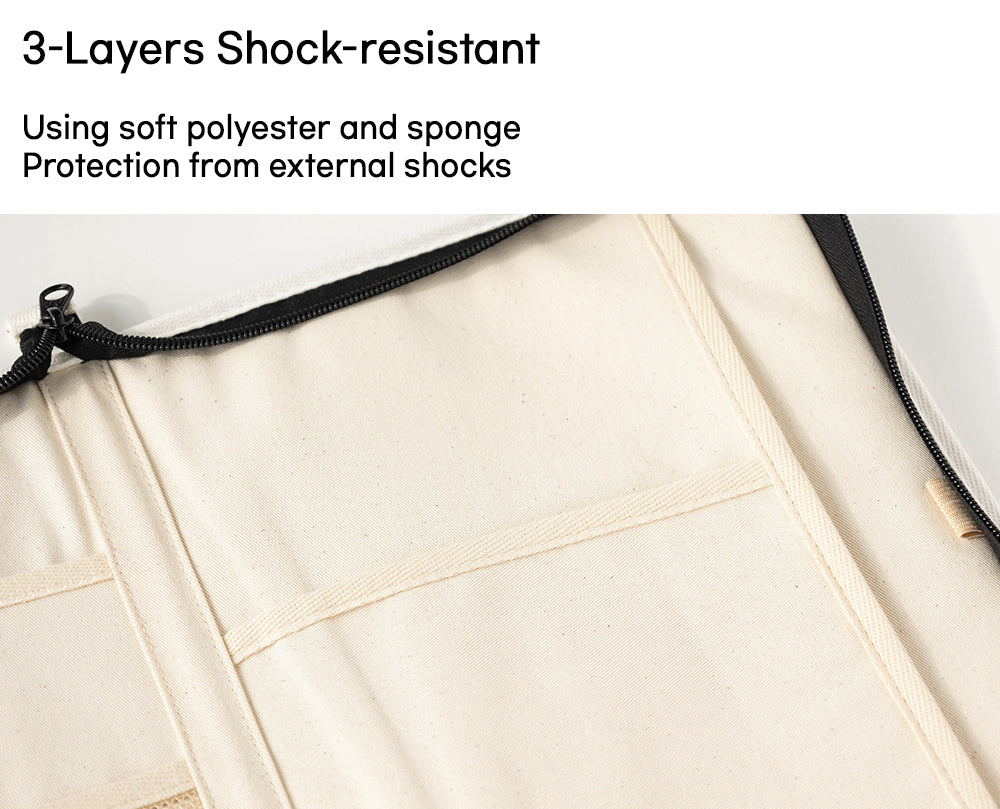 Brunch Brother 11 inch iPad Tablet Pouch Sleeve Case with Pen Holder 5 Pocket | Tablet Pouch | Tablet Sleeve