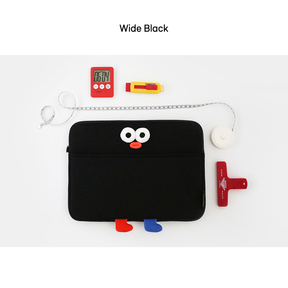 Brunch Brother PomPom 11inch iPad Tablet Laptop Soft Pouch Wide Slim