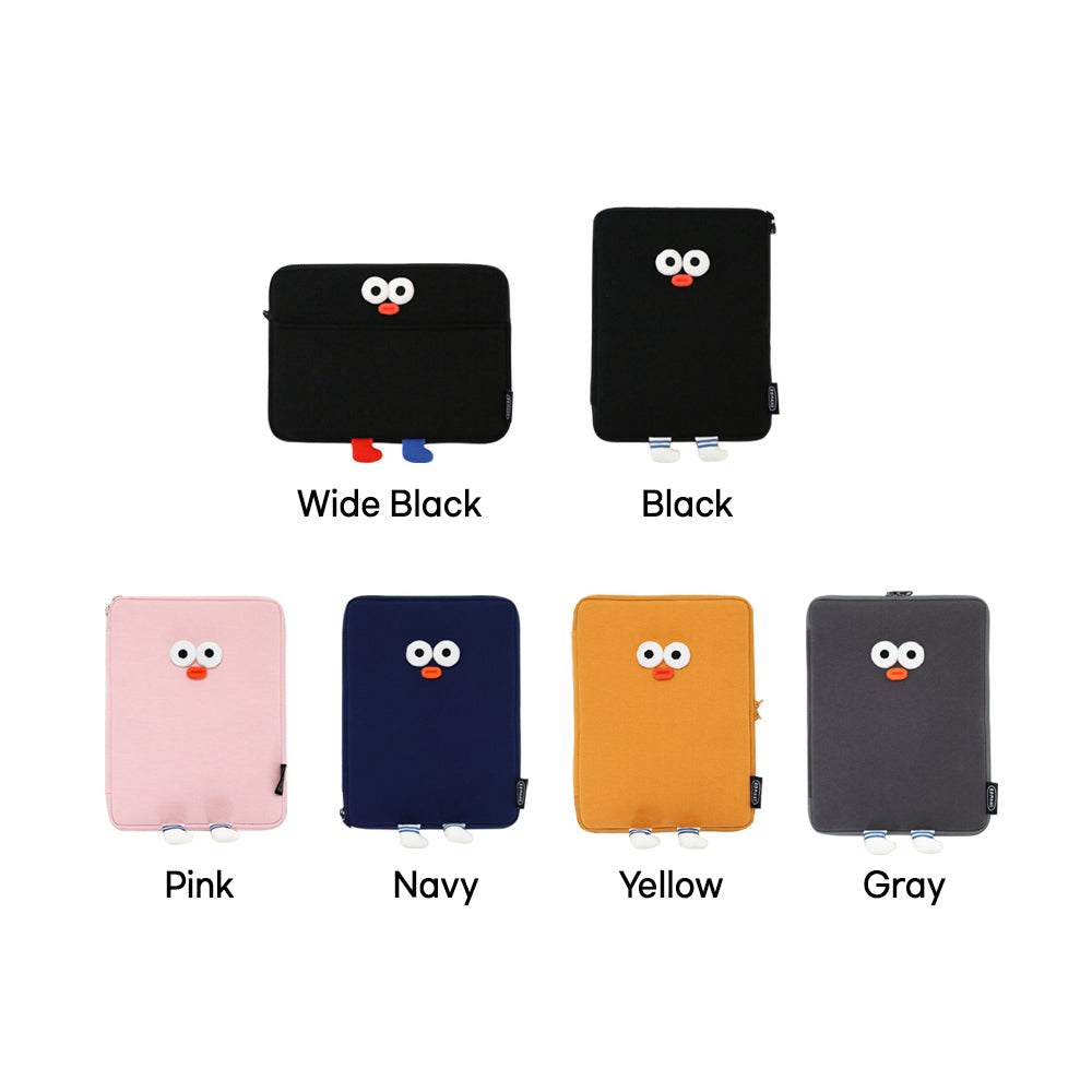 Brunch Brother PomPom 11inch iPad Tablet Laptop Soft Pouch Wide Slim