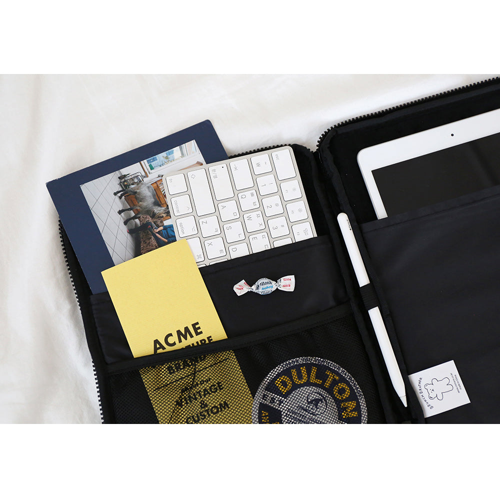 Brunch Brother PomPom 11inch iPad Tablet Laptop Soft Pouch Wide Slim