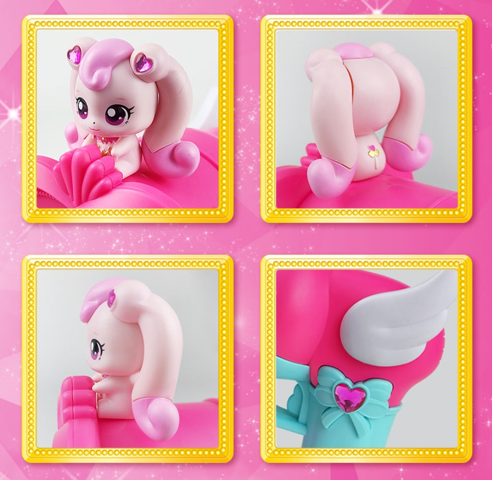 Catch! Teeniping Spinning Auto Hachuping Bubble Gun 하츄핑