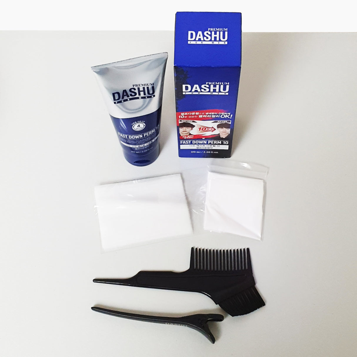 DASHU For Men Fast Down Perm 10 Cream 100ml (Made in Korea) Self Down Perm K-Beauty