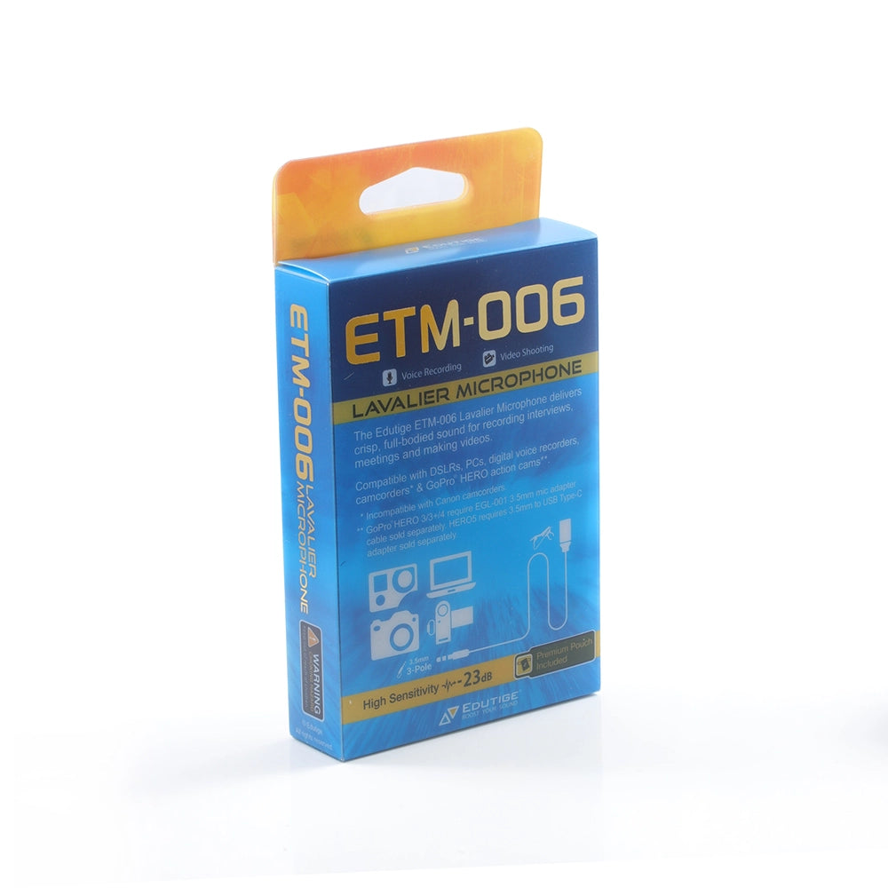 edutige etm-006 5m, package