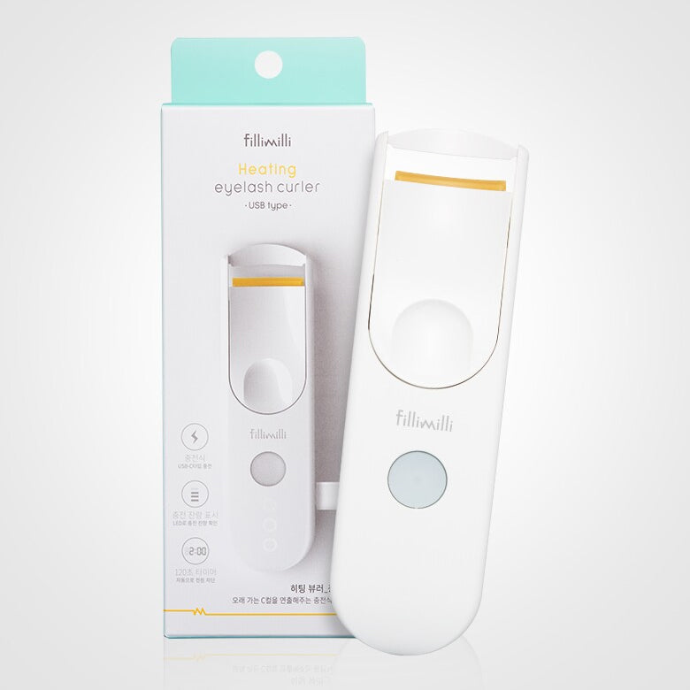 Fillimilli Eyelash Heating Curler Heated Electric Curler Rechargeable