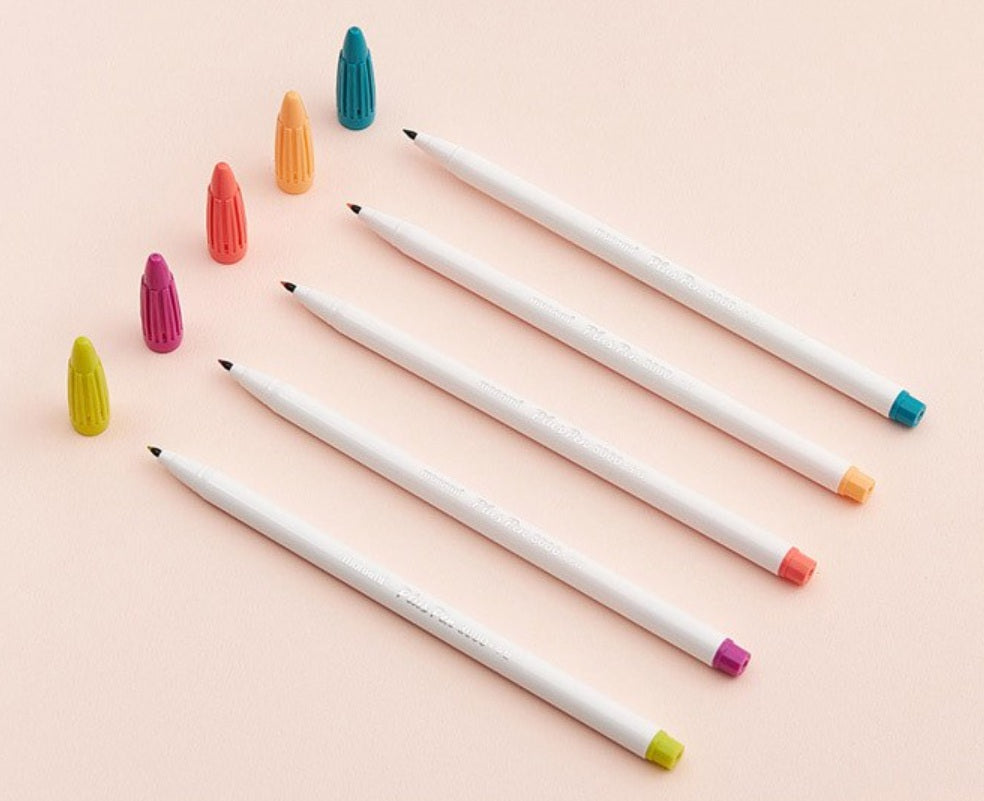 Monami Plus Pen 3000 36 Assorted Color Felt Tip Pen Water Based Ink