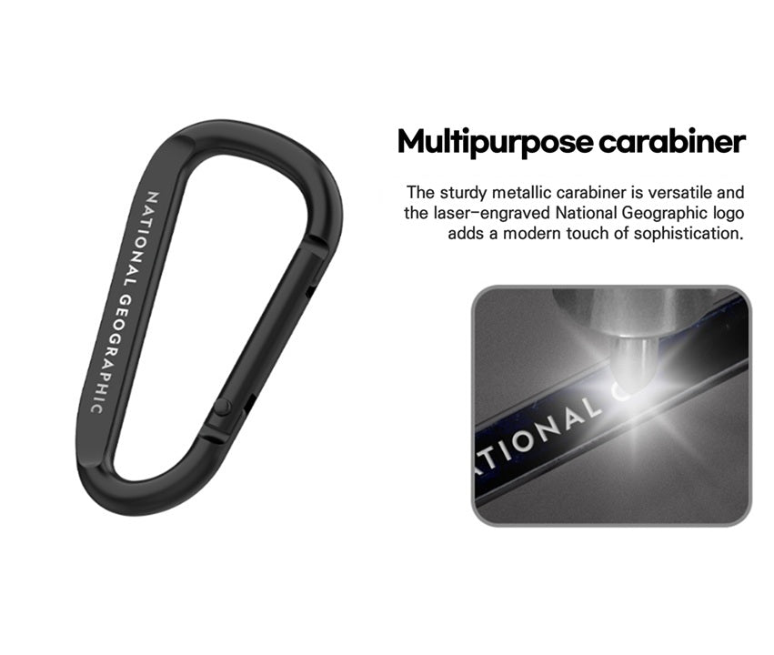 National Geographic Galaxy Buds3/Buds3 Pro Rugged Bumper Lock Case