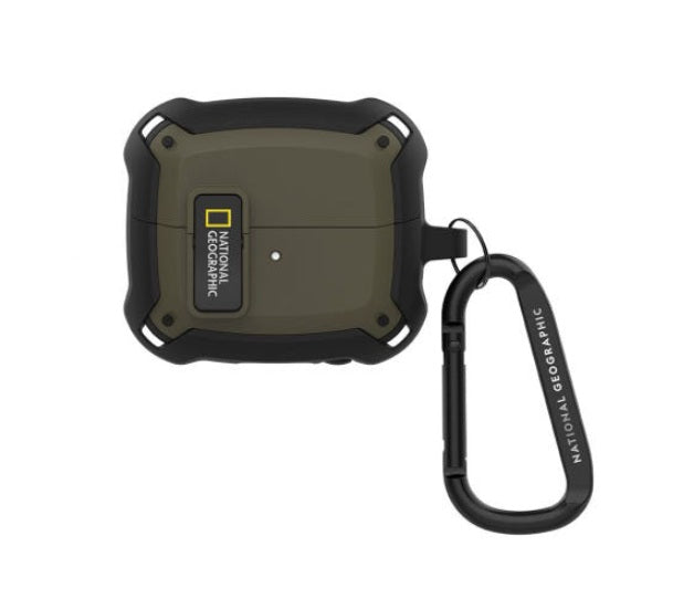 National Geographic Galaxy Buds3/Buds3 Pro Rugged Bumper Lock Case
