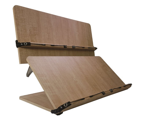 NICE 204D Book Stand 2 Tier Wood Reading Holder Desk Bookstand Bible Cookbook