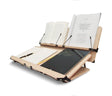 NICE 204D Book Stand 2 Tier Wood Reading Holder Desk Bookstand Bible Cookbook