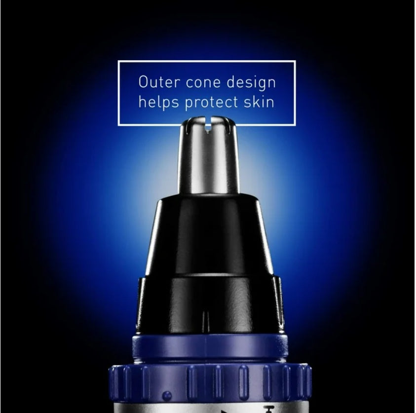 Panasonic ER-GN30-K Nose Hair Trimmer with Vortex Cleaning System