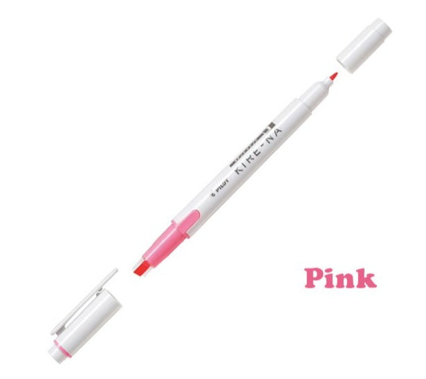 Pilot Kire-Na Highlighter 5 Colors Set Double end Side tip