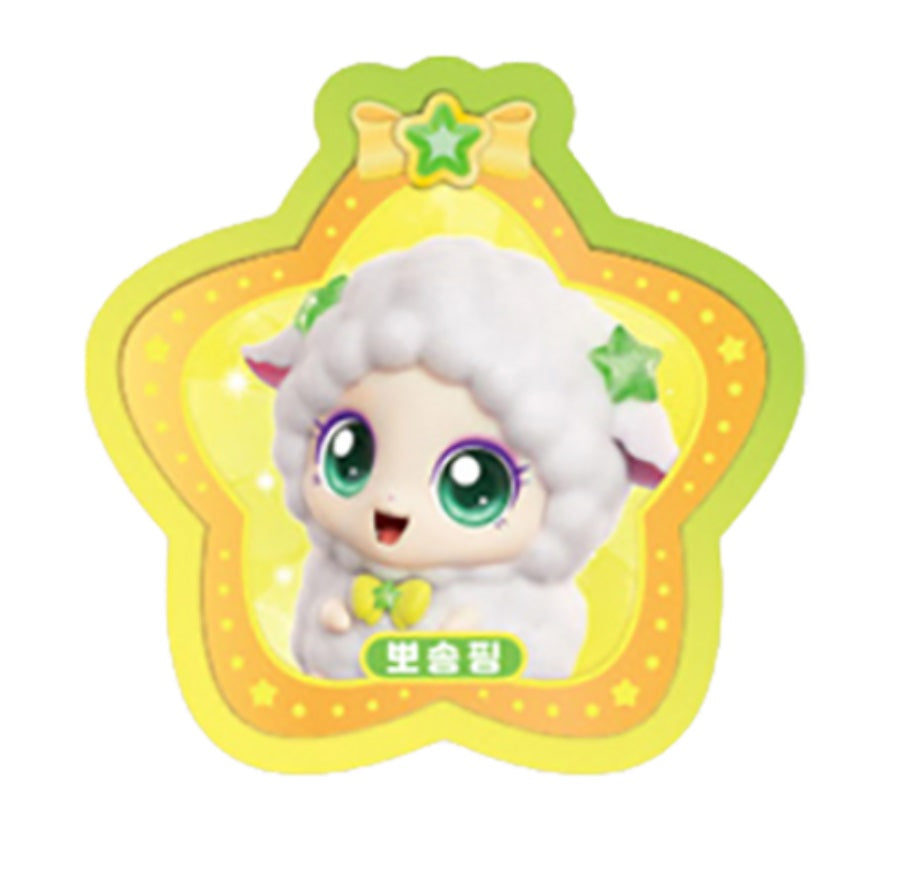 Shooting Star Catch Teenieping Season5 Snuggyping Official Figure 뽀송핑