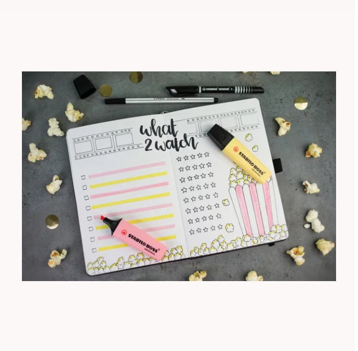 STABILO Highlighter Boss Pastel 8 Color Set