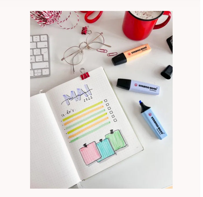 STABILO Highlighter Boss Pastel 8 Color Set