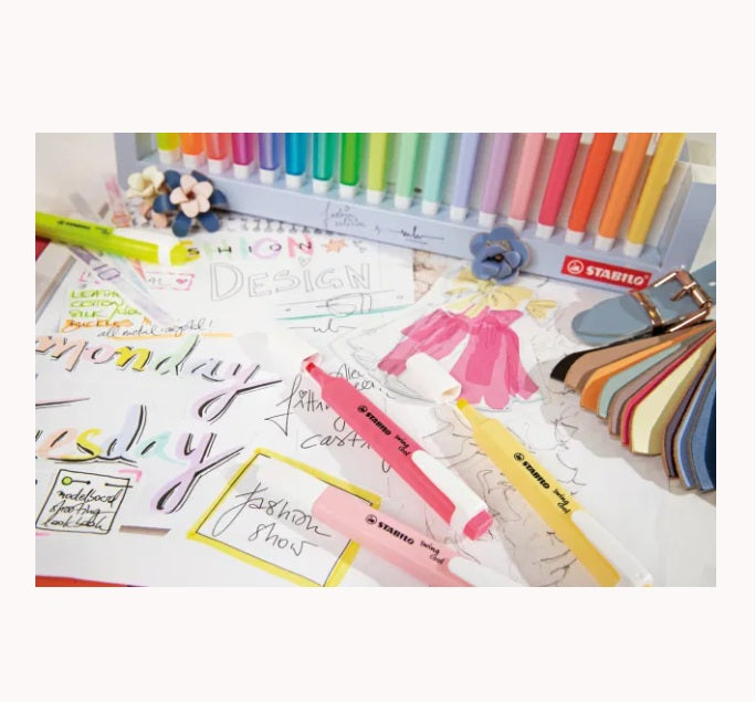 STABILO Highlighter swing cool Pastel - Milky Yellow (10pcs)