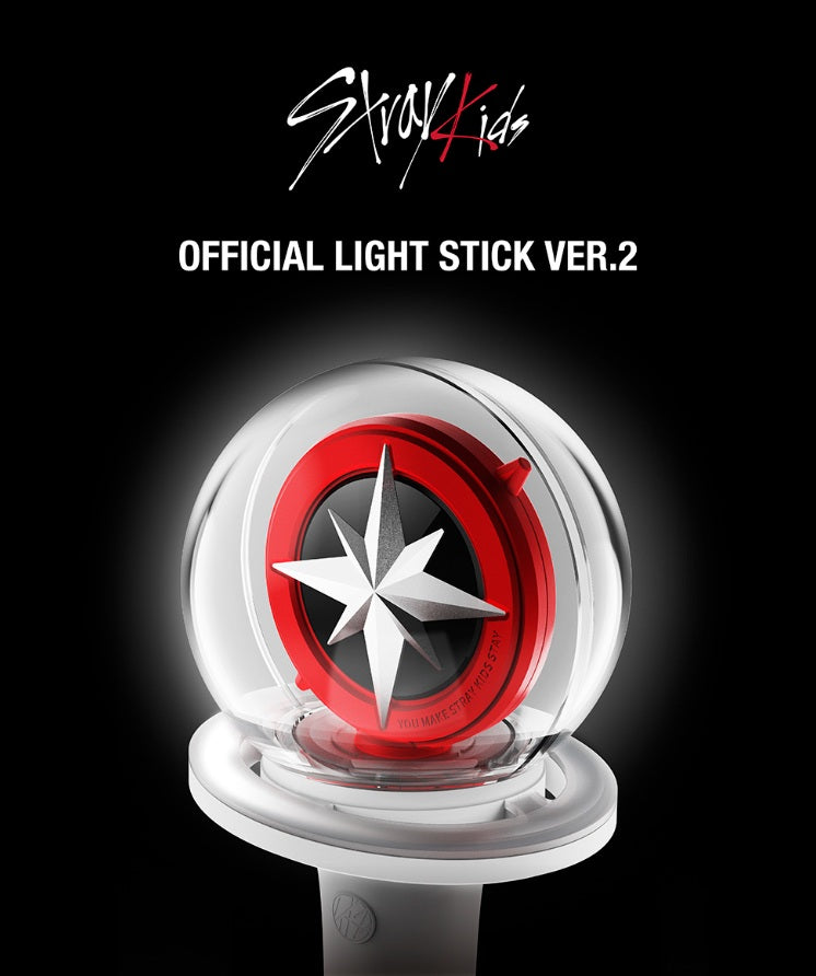 Stray Kids Official Light Stick Version 2 Nachimbong K-pop Cheering Lightstick