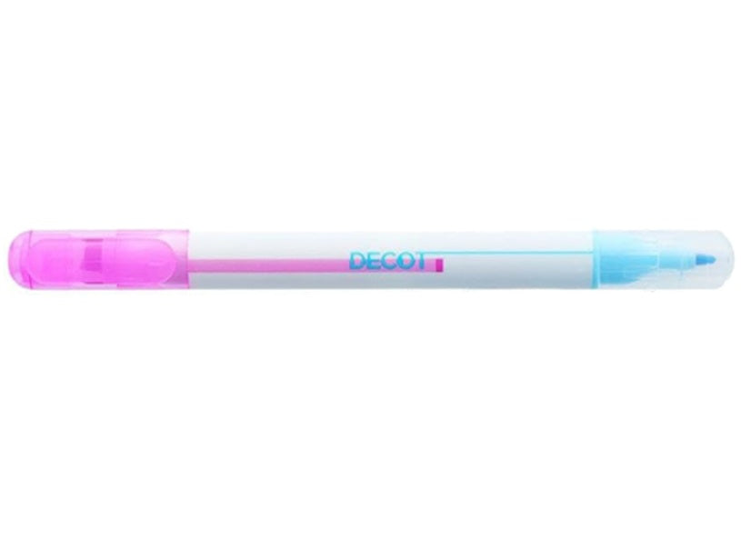 Sun-star DECOT3 Overlay twin color marker pen Pink x Light Blue