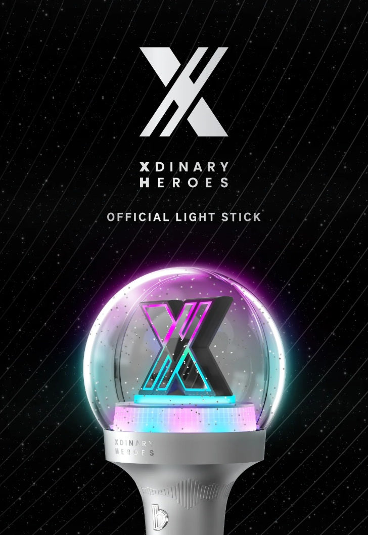 XDINARY Heroes Official Villains Fanlight Light Stick With Photo Cards