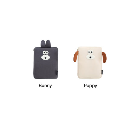 Brunch Brother iPad Tablet Bunny Puppy Pouch Sleeve Case Pencil Holder