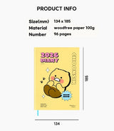 Kakao Friends 2026 Hardcover Monthly & Weekly Planner