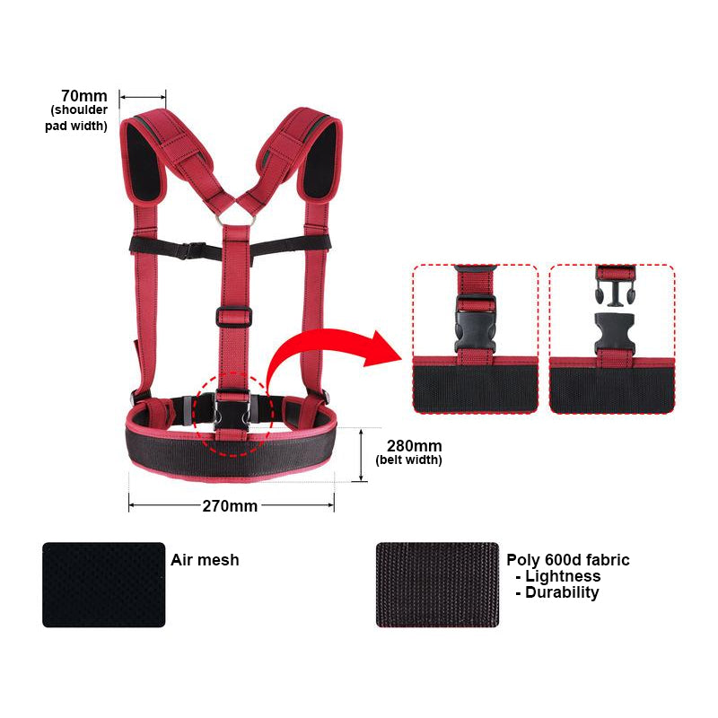 Kayalife KL-210 Work Tool Belt, Details