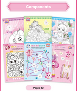 Shooting Star Catch Teenieping Season 6 Sticker Coloring Book