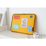 Brunch Brother iPad Tablet Collage Pouch Sleeve Case with Pen Holder