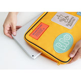 Brunch Brother iPad Tablet Collage Pouch Sleeve Case with Pen Holder