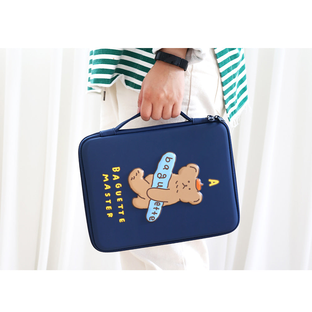 Brunch Brother iPad Tablet Baguette Bear EVA Hard Pouch Sleeve Case