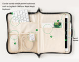 Brunch Brother iPad Tablet Pouch Sleeve Case with Pen Holder 5 Pocket