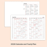 Yangjisa 2026 Useary 25A Planner : A Monthly, Weekly & Daily Planner