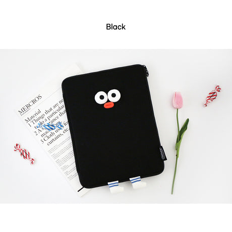 Brunch Brother PomPom iPad Tablet Laptop Soft Pouch Wide Slim