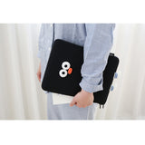 Brunch Brother PomPom iPad Tablet Laptop Soft Pouch Wide Slim