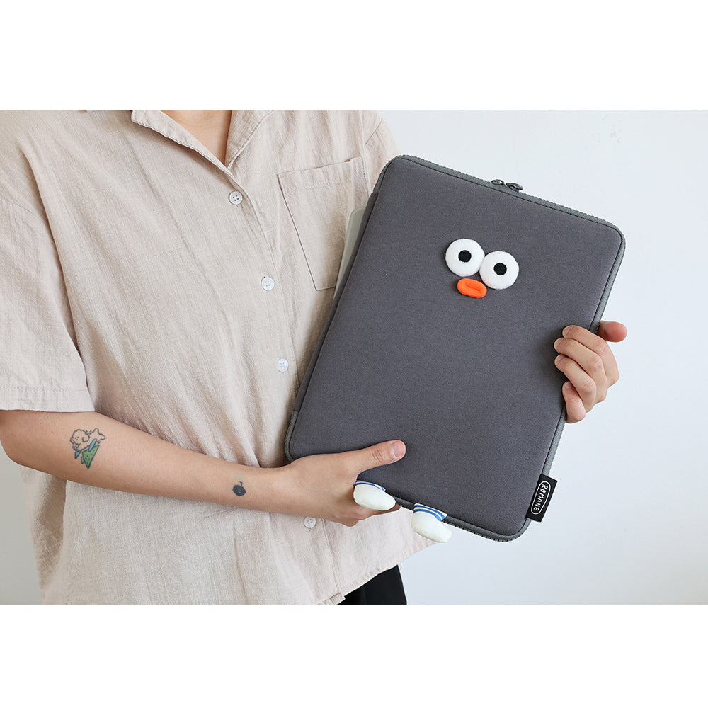 Brunch Brother PomPom iPad Tablet Laptop Soft Pouch Wide Slim