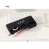 Brunch Brother Foldable Pen Case Pencil Case Pouch Zipper Mesh Pocket