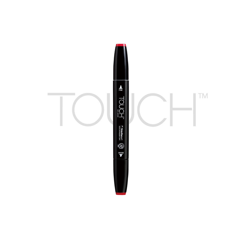 shinhan touch twin tip marker set 6 main colors, top view
