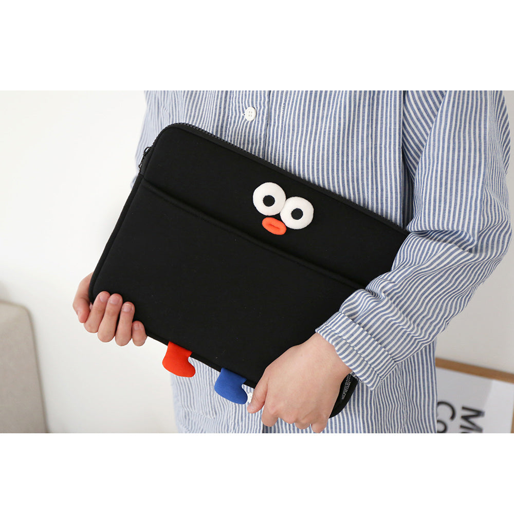 Brunch Brother PomPom iPad Tablet Laptop Soft Pouch Wide Slim